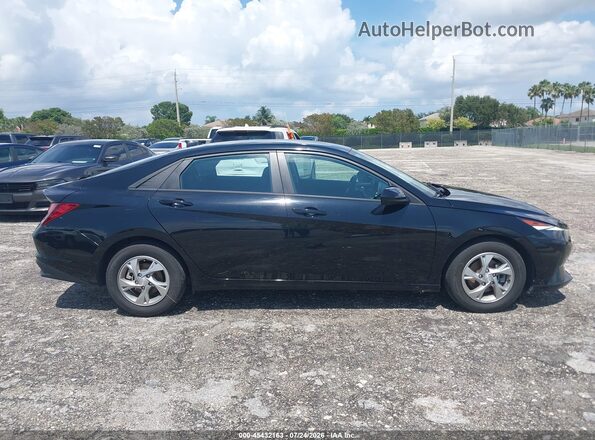 KMHLL4AG6PU531631 2023 HYUNDAI ELANTRA Black Սալոնի հետևի տեսք