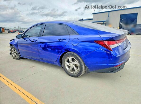 KMHLL4AG6PU544881 2023 HYUNDAI ELANTRA Blue Rear left