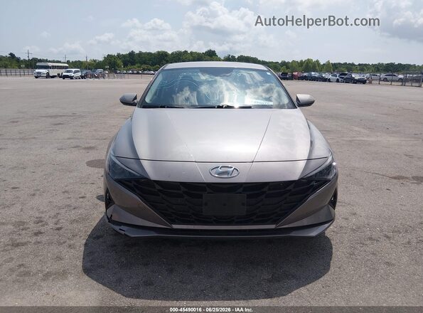 KMHLL4AG6PU545142 2023 HYUNDAI ELANTRA Серый Вид щитка приборов