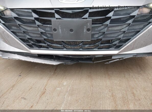 KMHLL4AG6PU549322 2023 HYUNDAI ELANTRA Серый Вид спереди