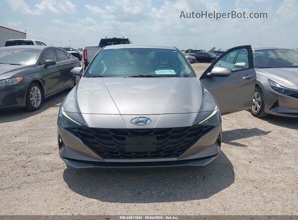 KMHLL4AG6PU549370 2023 HYUNDAI ELANTRA Silver წინა ხედი
