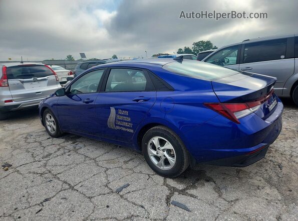 KMHLL4AG6PU571398 2023 HYUNDAI ELANTRA Blue Tył lewy