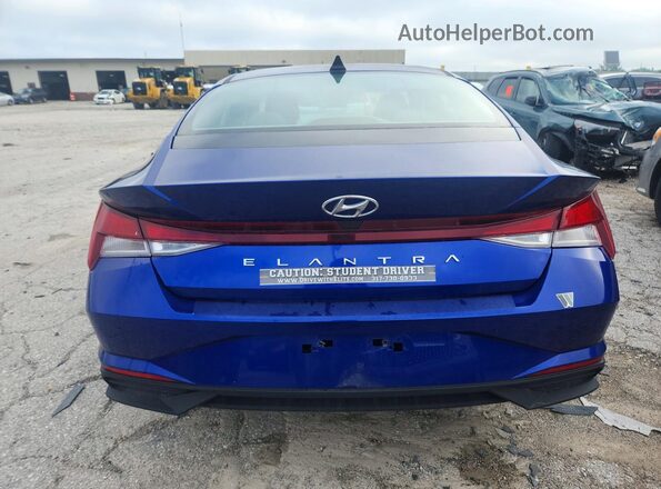 KMHLL4AG6PU571398 2023 HYUNDAI ELANTRA Blue Widok z tyłu