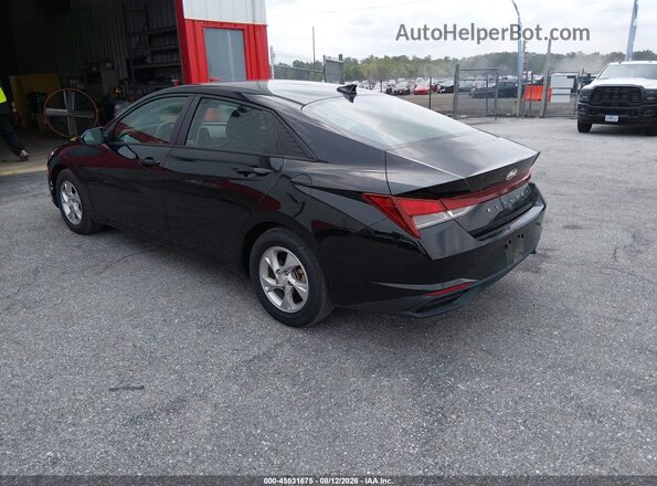 KMHLL4AG6PU576262 2023 HYUNDAI ELANTRA Черный Задняя левая четверть