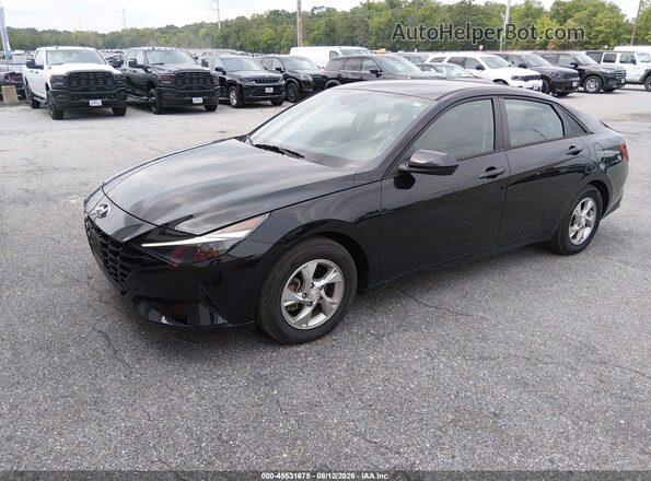 KMHLL4AG6PU576262 2023 HYUNDAI ELANTRA Черный Передняя левая четверть