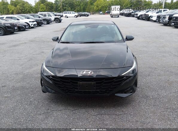 KMHLL4AG6PU576262 2023 HYUNDAI ELANTRA Черный Вид задней части салона