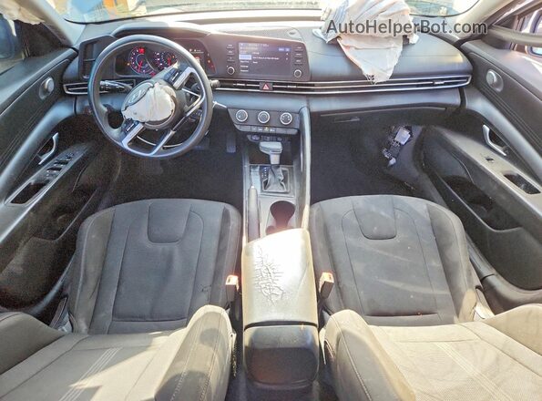 KMHLL4AG7MU071052 2021 HYUNDAI ELANTRA Gray Вид панелі приладів