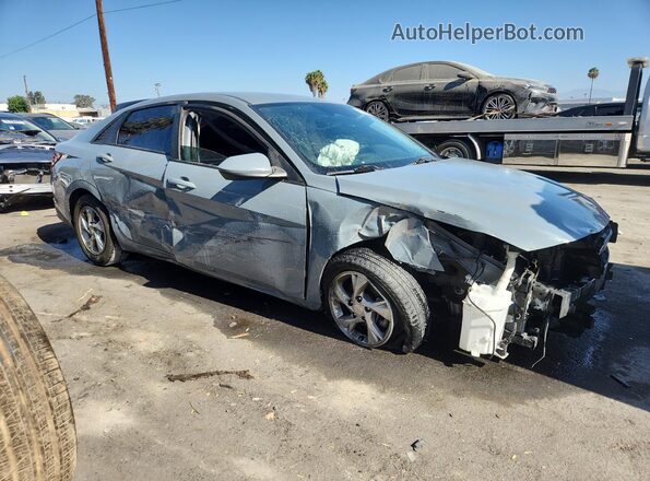 KMHLL4AG7MU071052 2021 HYUNDAI ELANTRA Gray 