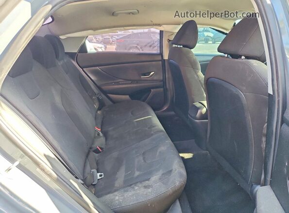 KMHLL4AG7MU071052 2021 HYUNDAI ELANTRA Gray Вид задніх сидінь