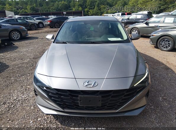 KMHLL4AG7PU534425 2023 HYUNDAI ELANTRA Gray Սարքավորումների վահանակի տեսք