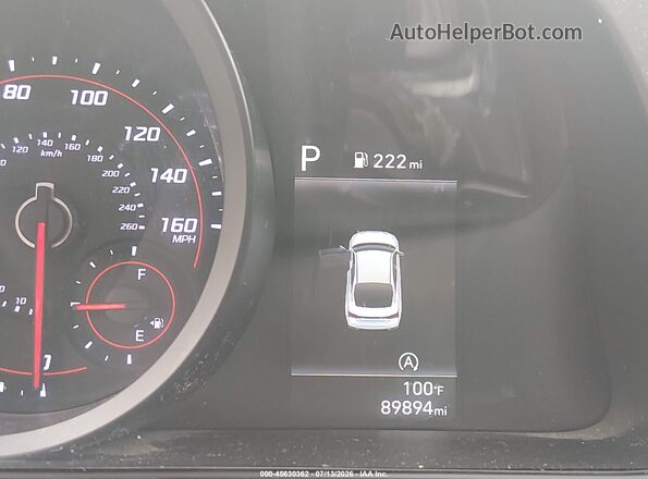 KMHLL4AG7PU541164 2023 HYUNDAI ELANTRA Gray Przód lewy