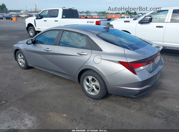 KMHLL4AG7PU544016 2023 HYUNDAI ELANTRA Silver Trasero izquierdo