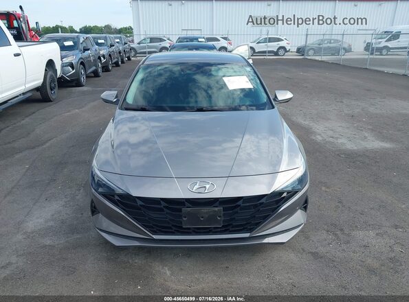 KMHLL4AG7PU544016 2023 HYUNDAI ELANTRA Silver Vista del cuadro de instrumentos