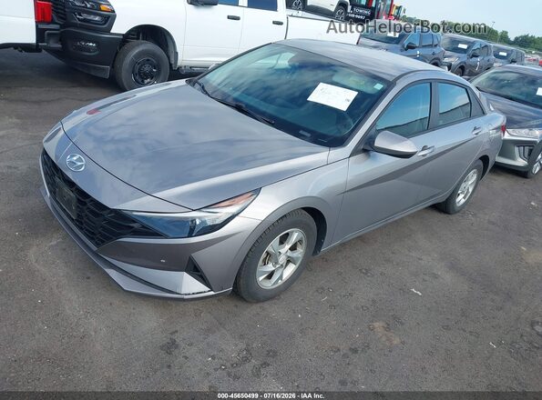 KMHLL4AG7PU544016 2023 HYUNDAI ELANTRA Silver Vista tres cuartos delantera izquierda