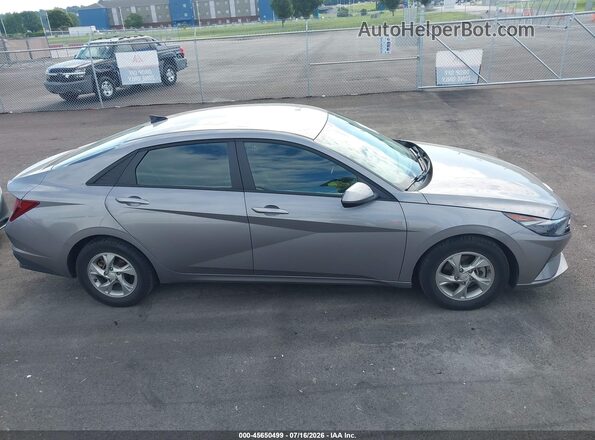 KMHLL4AG7PU544016 2023 HYUNDAI ELANTRA Silver Vista interior trasera