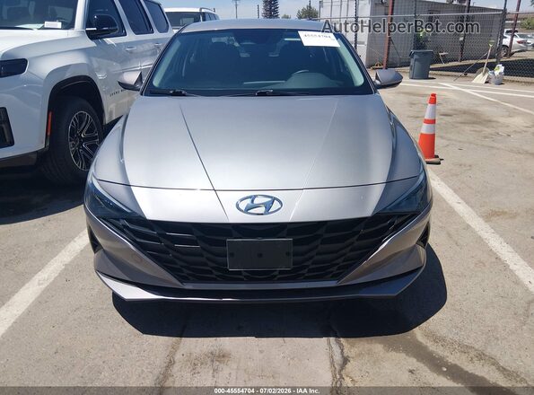 KMHLL4AG7PU557803 2023 HYUNDAI ELANTRA Silver Rear interior view