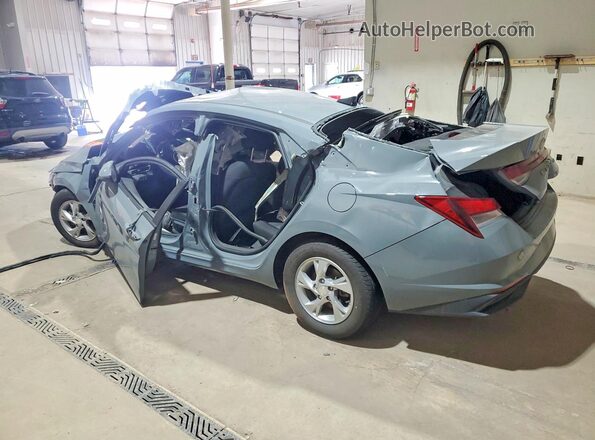 KMHLL4AG8MU173220 2021 HYUNDAI ELANTRA Серый Задняя левая четверть