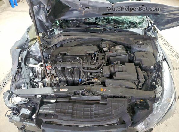 KMHLL4AG8MU173220 2021 HYUNDAI ELANTRA Серый Вид задней части салона