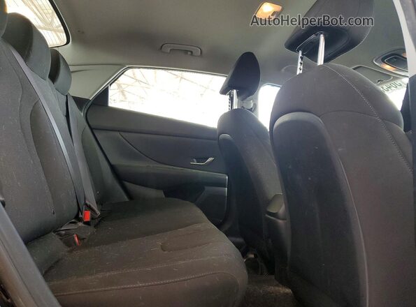 KMHLL4AG8MU177882 2021 HYUNDAI ELANTRA Black უკანა სავარძლების ხედი