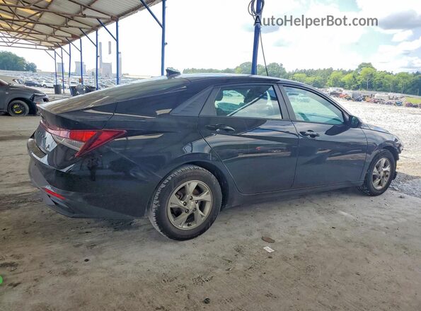 KMHLL4AG8MU177882 2021 HYUNDAI ELANTRA Black უკანა მარჯვენა