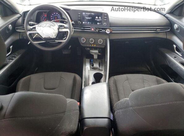 KMHLL4AG8MU177882 2021 HYUNDAI ELANTRA Black წინა პანელის ხედი