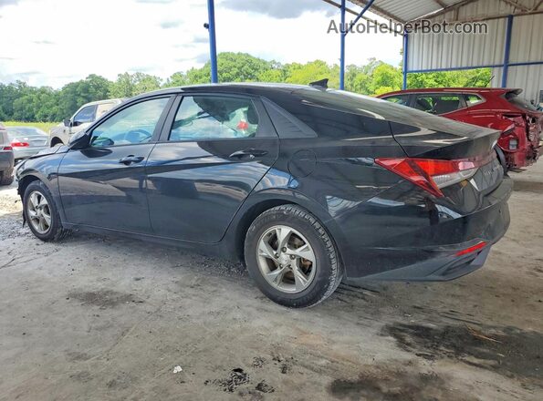 KMHLL4AG8MU177882 2021 HYUNDAI ELANTRA Black უკანა მარცხენა