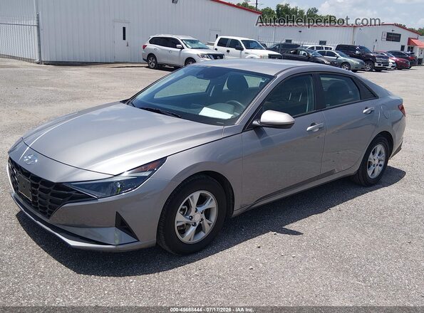 KMHLL4AG8PU545157 2023 HYUNDAI ELANTRA Gray Առջևի ձախ երեք քառորդ տեսարան