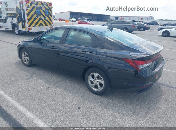 KMHLL4AG8PU576277 2023 HYUNDAI ELANTRA Черный Задняя левая четверть