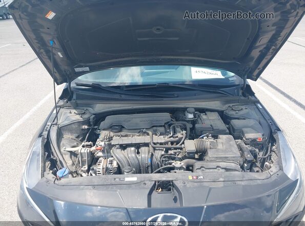 KMHLL4AG8PU576277 2023 HYUNDAI ELANTRA Черный Вид сзади