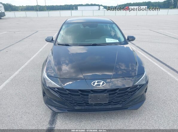 KMHLL4AG8PU576277 2023 HYUNDAI ELANTRA Черный Вид щитка приборов