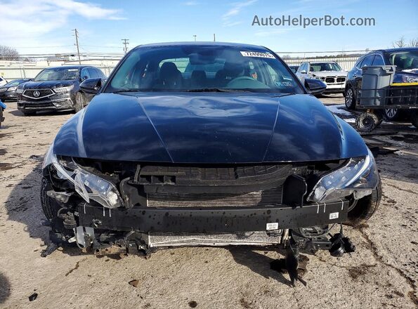 KMHLL4AG9MU072302 2021 HYUNDAI ELANTRA Black Դիմացի տեսք