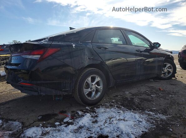 KMHLL4AG9MU072302 2021 HYUNDAI ELANTRA Black Հետևի աջ