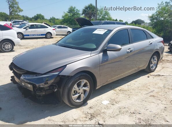 KMHLL4AG9NU245186 2022 HYUNDAI ELANTRA Gray Przód lewy