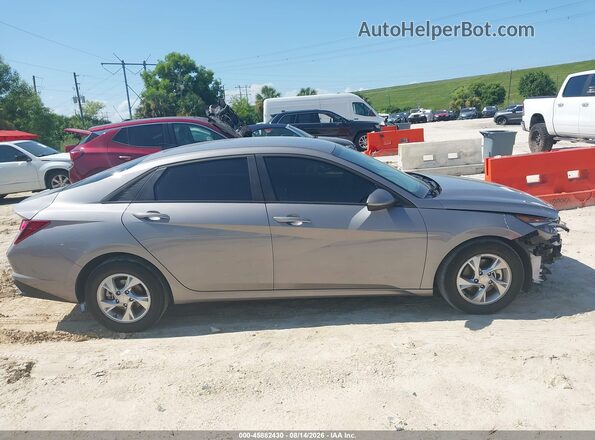 KMHLL4AG9NU245186 2022 HYUNDAI ELANTRA Gray Widok wnętrza z tyłu