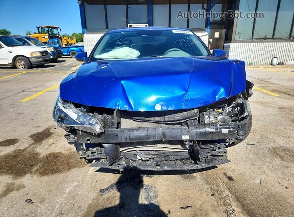 KMHLL4AG9NU263719 2022 HYUNDAI ELANTRA Blue Front view