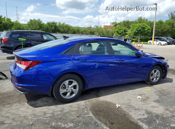 KMHLL4AG9PU443012 2023 HYUNDAI ELANTRA Blue Հետևի աջ