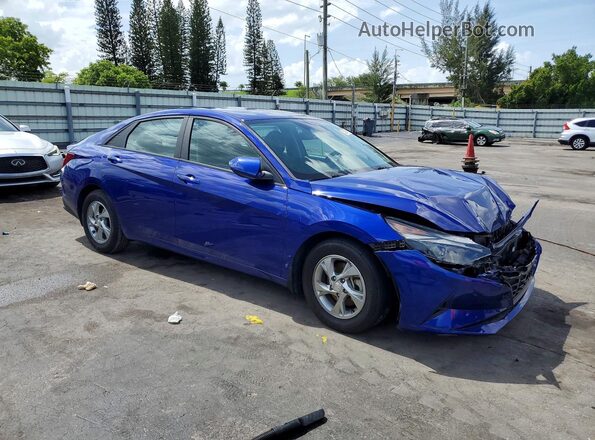 KMHLL4AG9PU443012 2023 HYUNDAI ELANTRA Blue Առջևի աջ