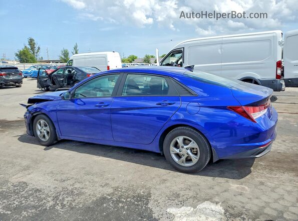 KMHLL4AG9PU443012 2023 HYUNDAI ELANTRA Blue Հետևի ձախ