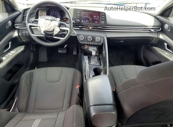 KMHLL4AG9PU443012 2023 HYUNDAI ELANTRA Blue Առջևի վահանակի տեսք