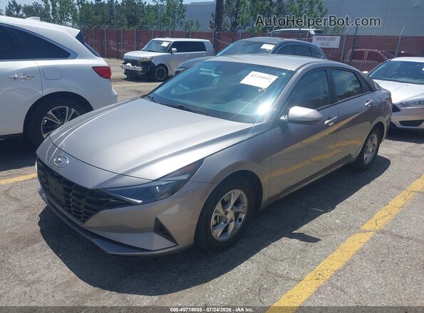 KMHLL4AG9PU539447 2023 HYUNDAI ELANTRA Серый Передняя левая четверть