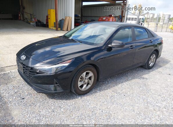 KMHLL4AG9PU543630 2023 HYUNDAI ELANTRA Black Передня ліва чверть