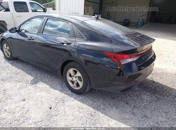 KMHLL4AG9PU543630 2023 HYUNDAI ELANTRA Black Задня ліва чверть