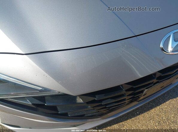 KMHLL4AG9PU550089 2023 HYUNDAI ELANTRA Silver Սալոնի հետևի տեսք
