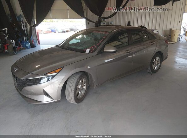 KMHLL4AG9PU557883 2023 HYUNDAI ELANTRA Gray Przód lewy