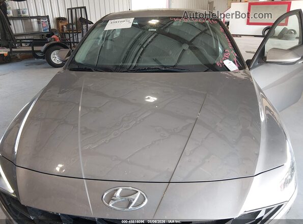 KMHLL4AG9PU557883 2023 HYUNDAI ELANTRA Gray Widok z przodu