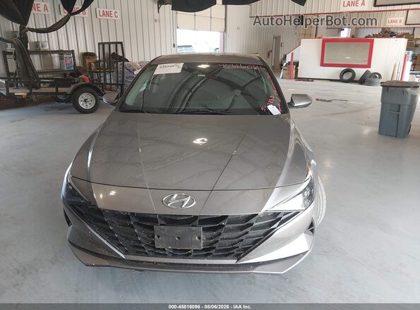 KMHLL4AG9PU557883 2023 HYUNDAI ELANTRA Gray Widok zestawu wskaźników
