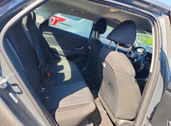 KMHLL4AG9PU578491 2023 HYUNDAI ELANTRA Gray Vista de los asientos traseros