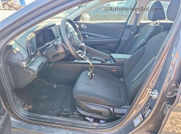 KMHLL4AG9PU578491 2023 HYUNDAI ELANTRA Gray Vista interior delantera