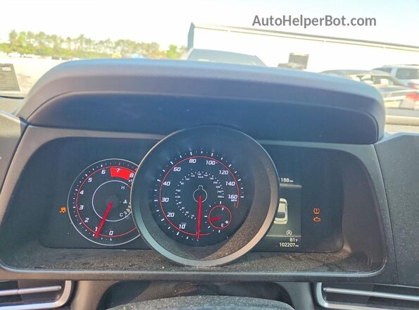 KMHLL4AG9PU578491 2023 HYUNDAI ELANTRA Gray Vista del cuadro de instrumentos