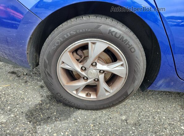 KMHLL4AGXMU153146 2021 HYUNDAI ELANTRA Blue 